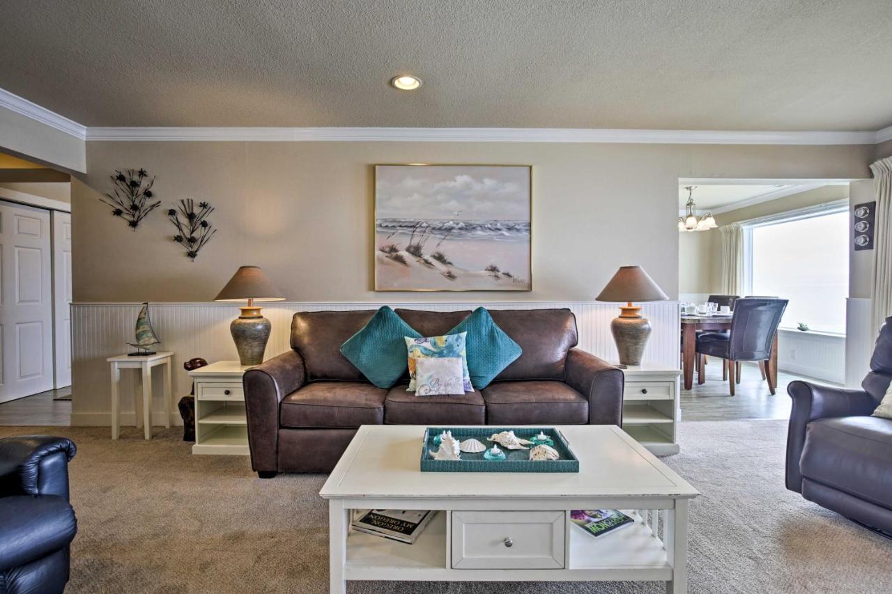 Beachfront Condo With Patio And Views - Walk To Shore! Линкольн-Сити Экстерьер фото